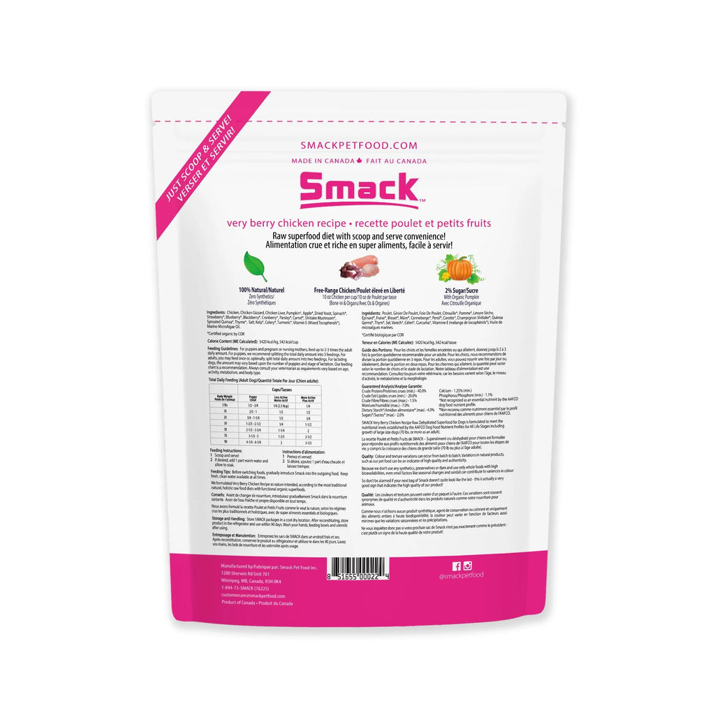 Smack - Very Berry Chicken Dog Recipe