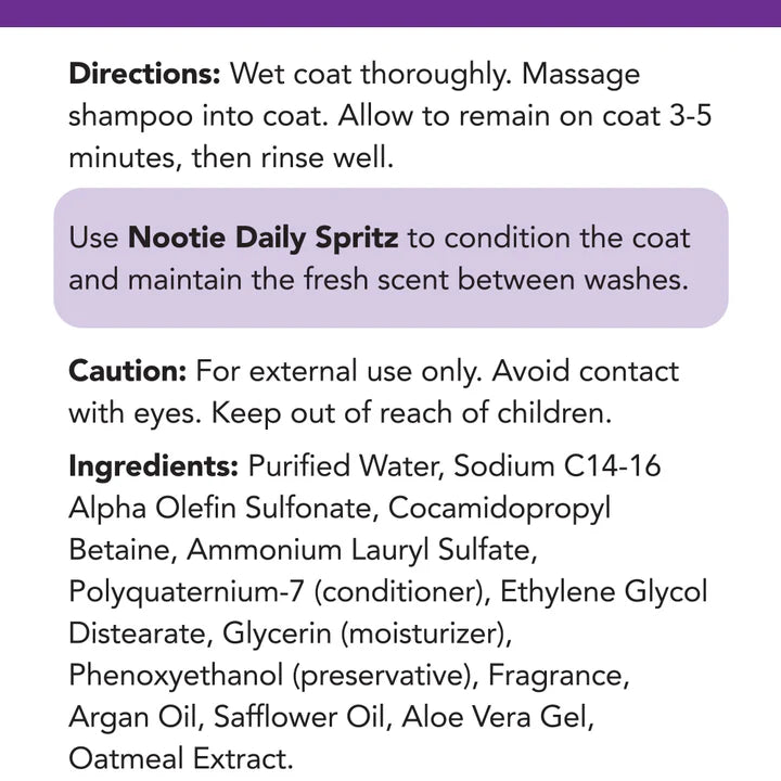 Nootie - Restoring Argan Oil Shampoo