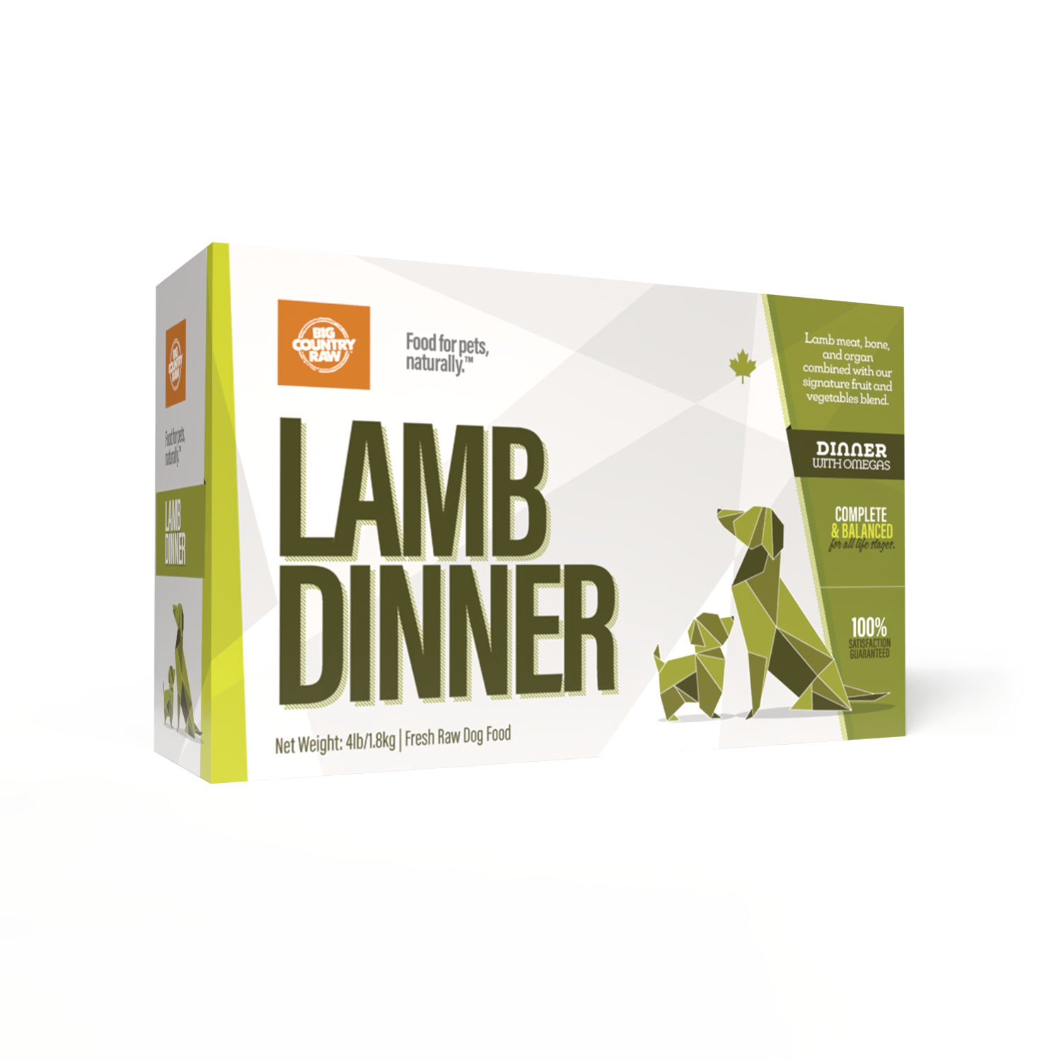 Big Country Raw - Lamb Dinner