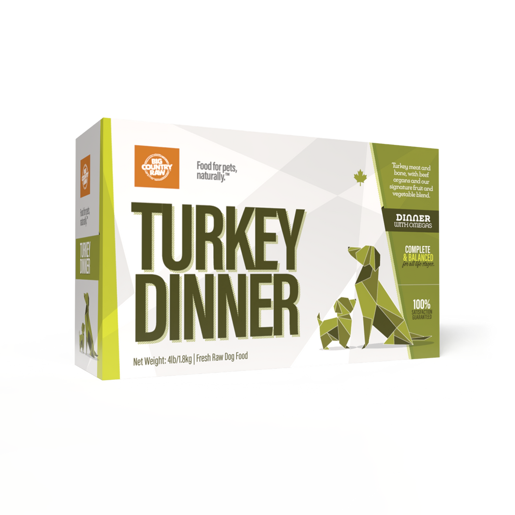 Big Country Raw - Turkey Dinner