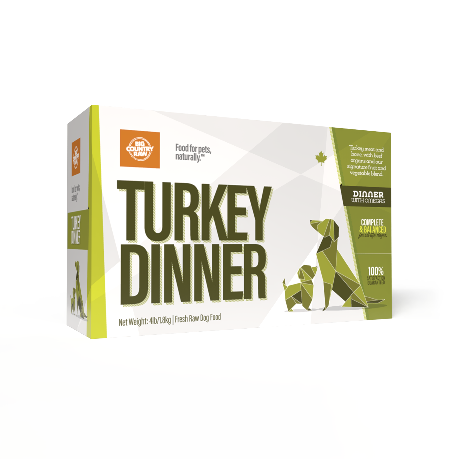 Big Country Raw - Turkey Dinner