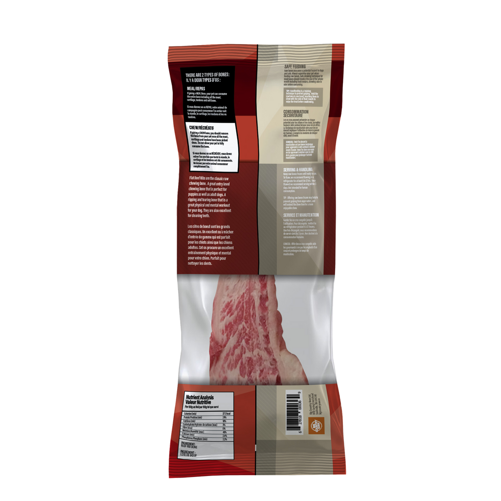 Big Country Raw- Large Flat Rib Bone