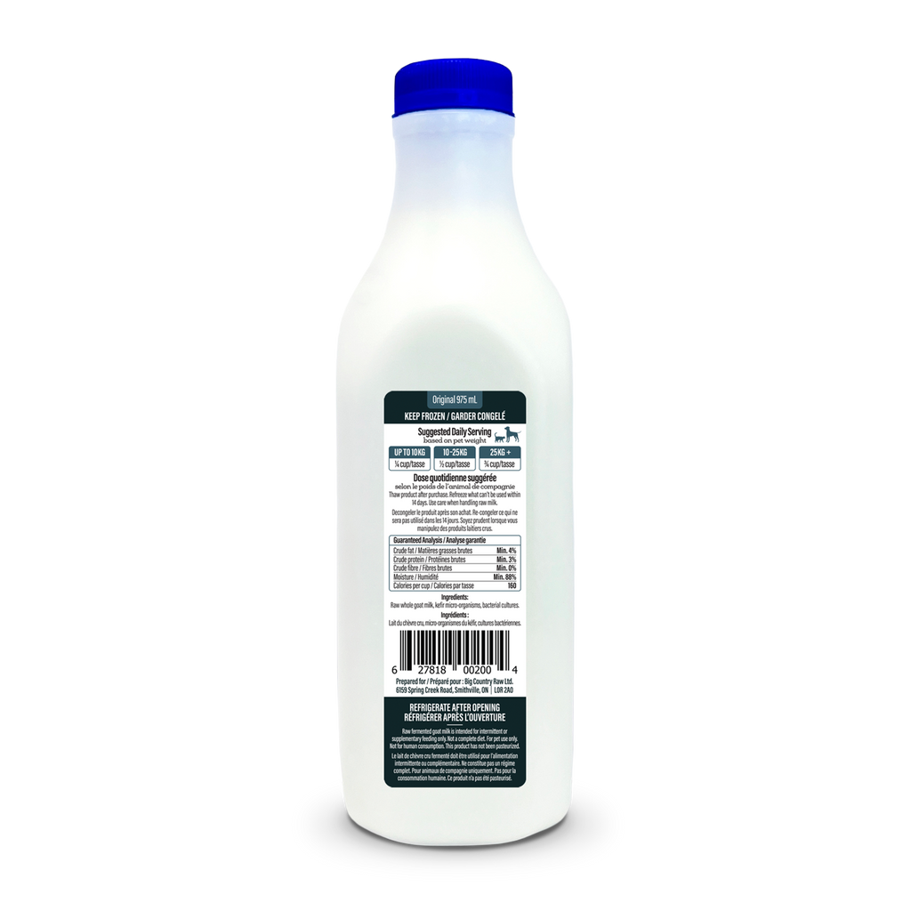 Big Country Raw - Goat Milk - Original