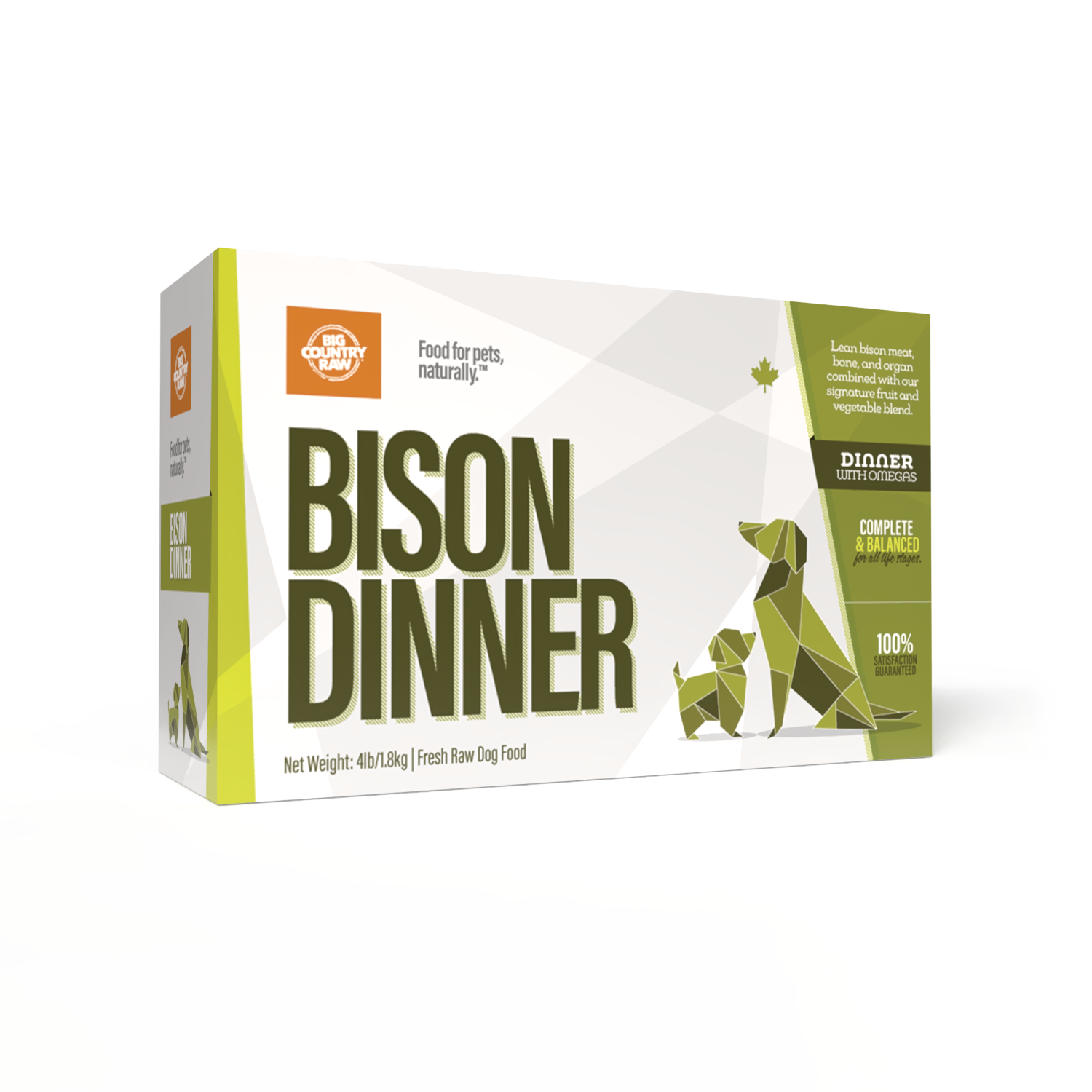 Big Country Raw - Bison Dinner