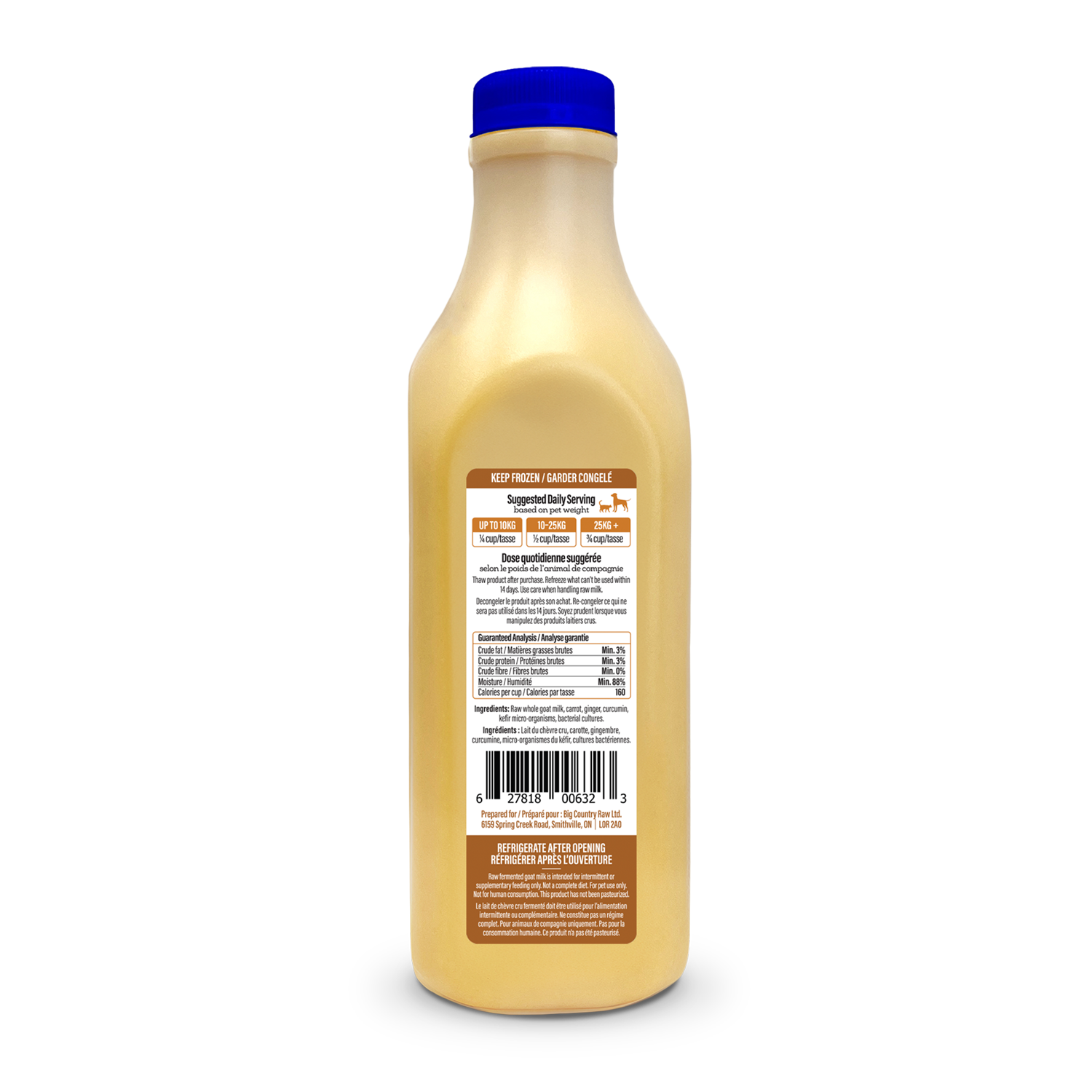 Big Country Raw - Goat Milk - Immunity