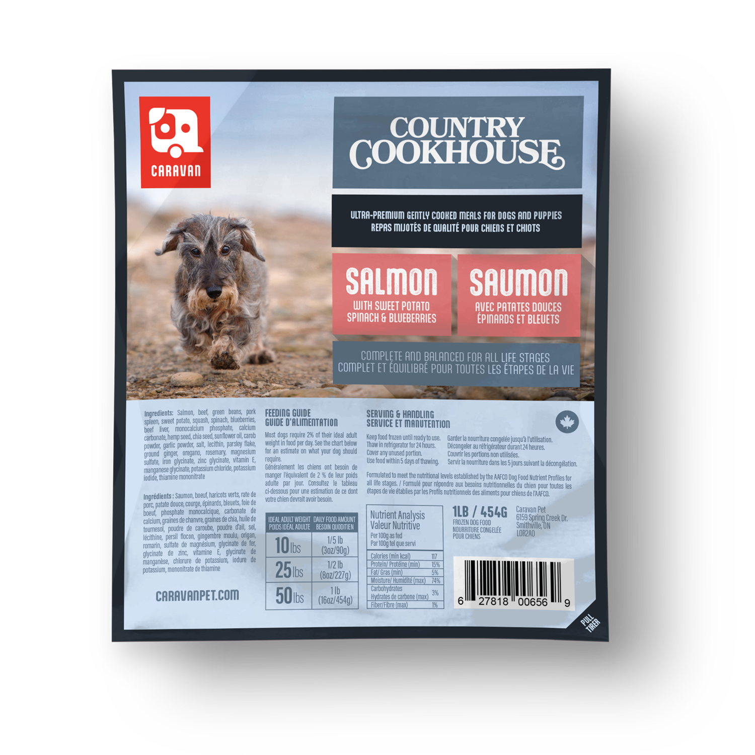 Big Country Raw - Caravan - Salmon