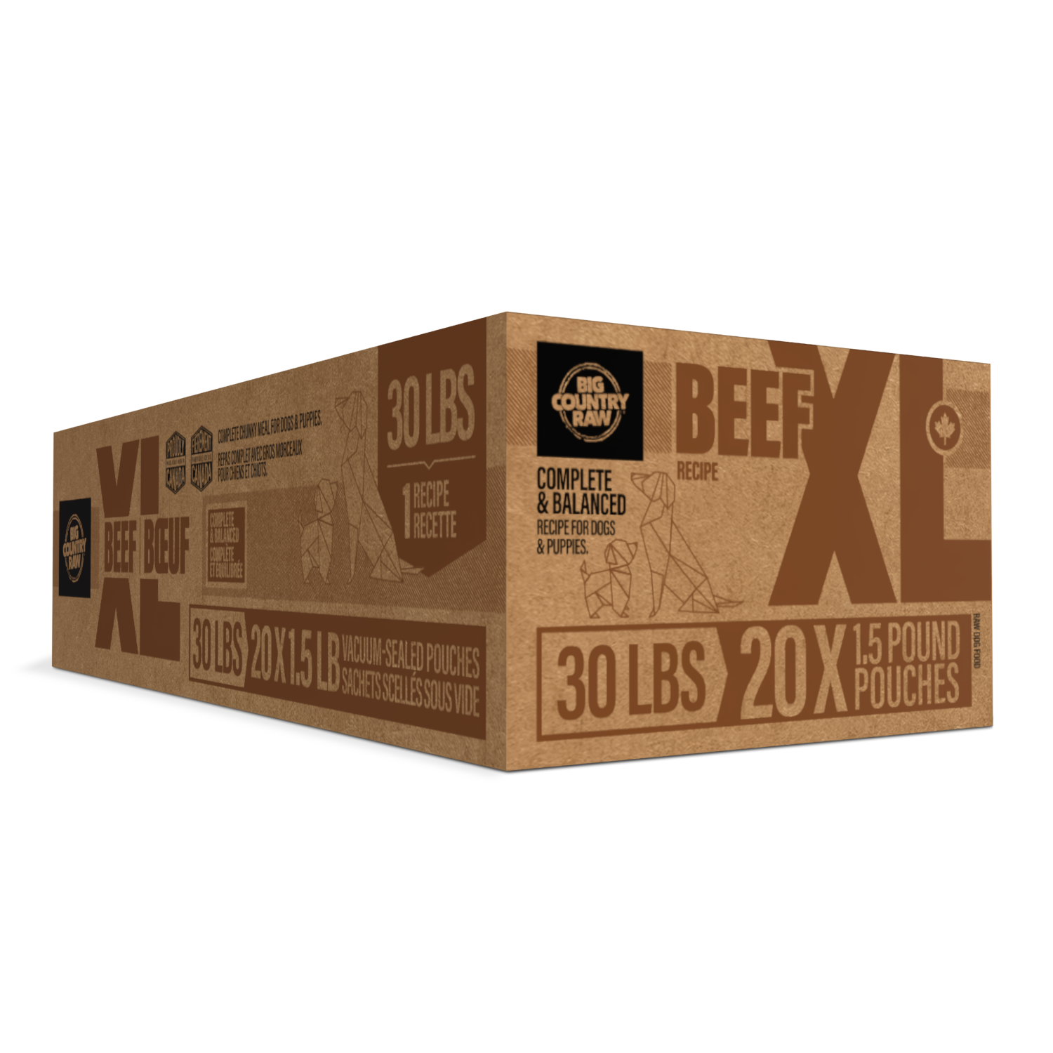 Big Country Raw - XL - Beef