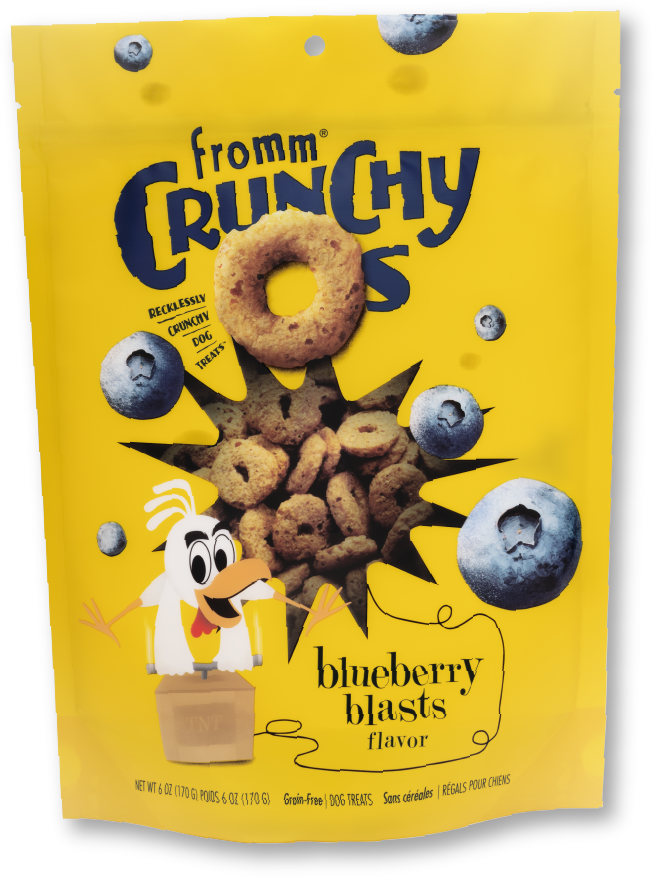 Fromm - Crunchy Os - Blueberry Blasts