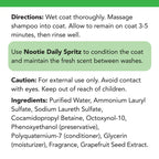 Nootie - Hypoallergenic Grapefruit Shampoo