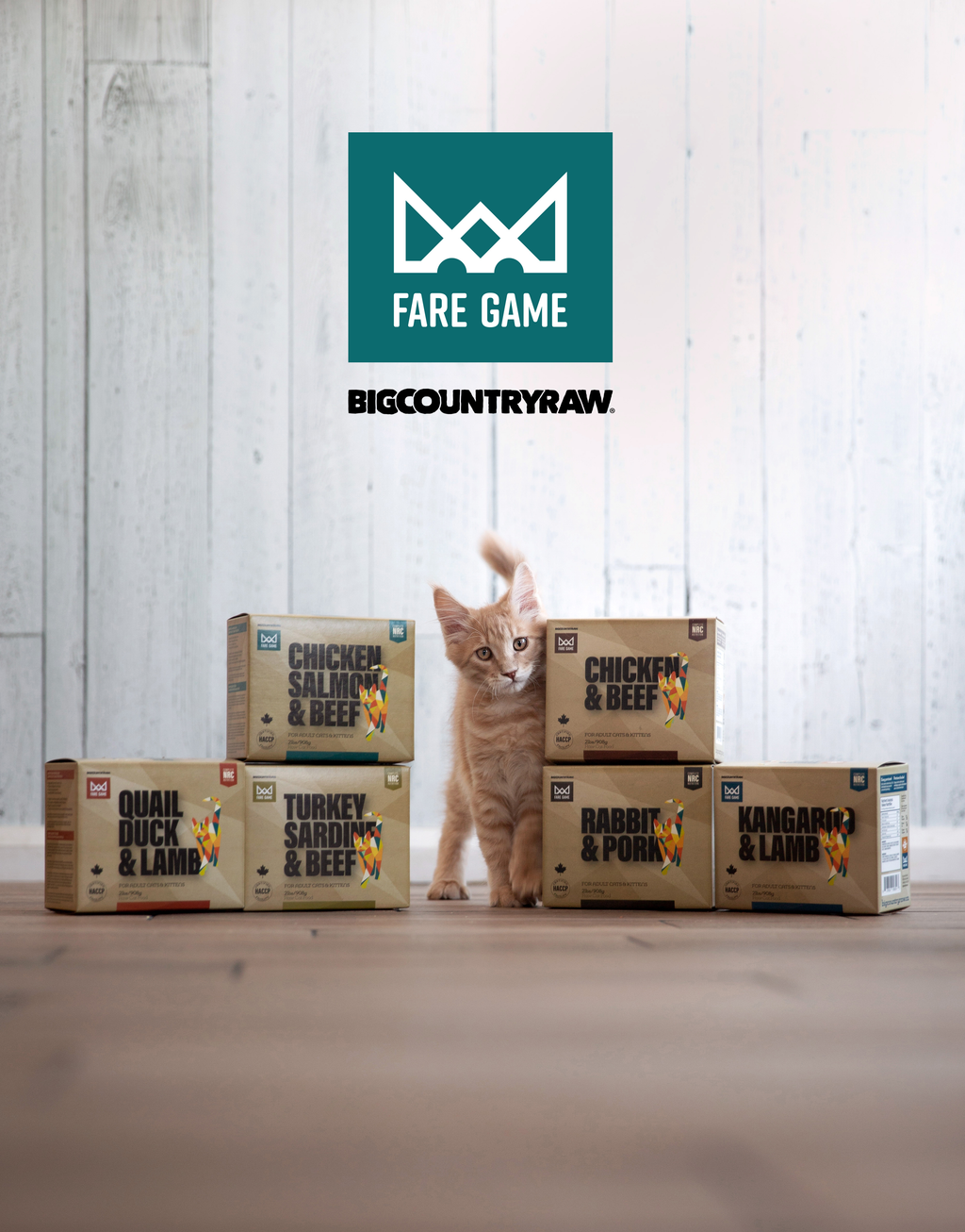 Big Country Raw - Fare Game - Rabbit & Pork