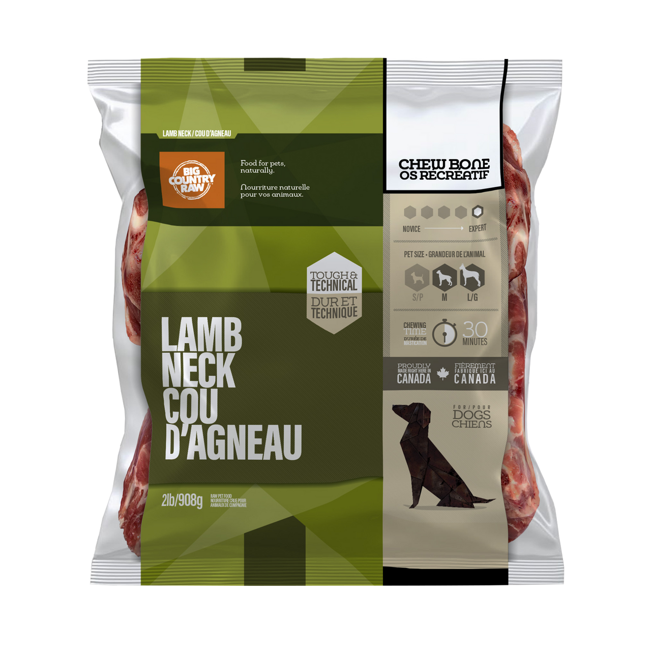 Big Country Raw - Lamb Neck
