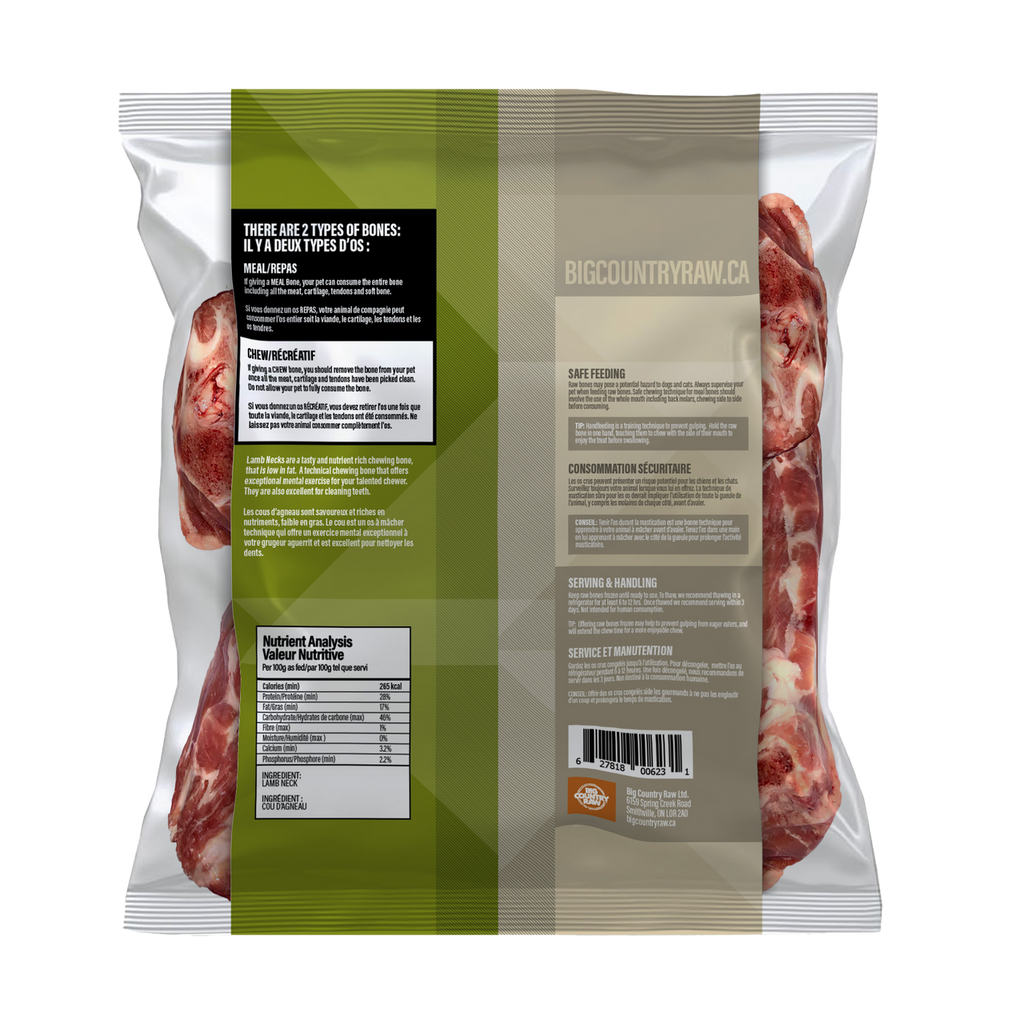 Big Country Raw - Lamb Neck