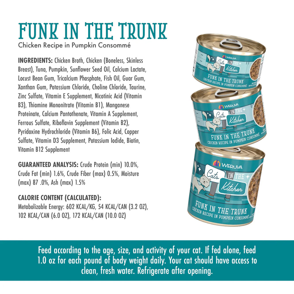 Weruva - Cats in the Kitchen - Funk in the Trunk