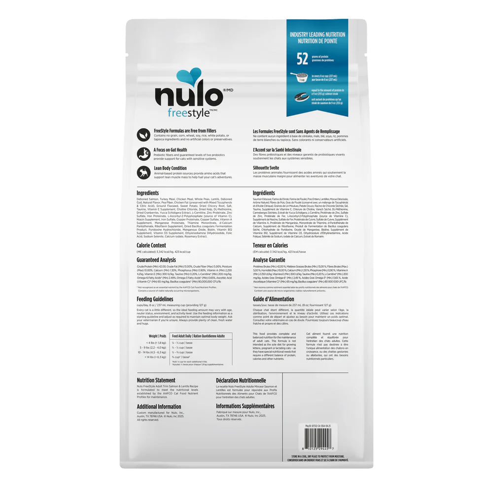 Nulo - Adult Trim - Salmon & Lentils