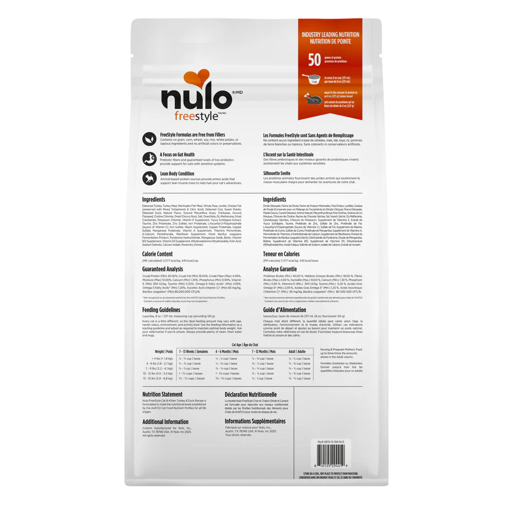 Nulo Freestyle - Cat & Kitten - Turkey & Duck