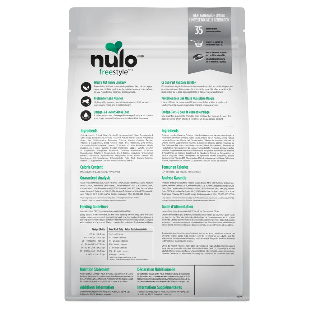 Nulo - Limited Ingredient - Pollock