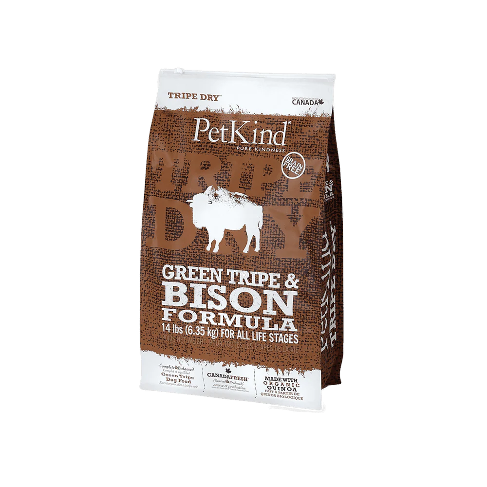 Petkind - Green Tripe & Bison Formula