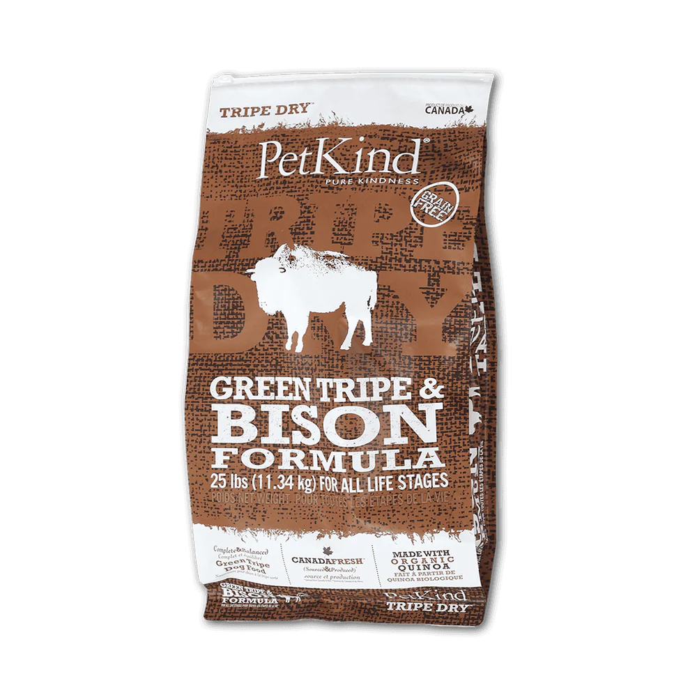 Petkind - Green Tripe & Bison Formula