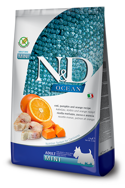 Farmina - Ocean Mini - Cod, Pumpkin and Orange