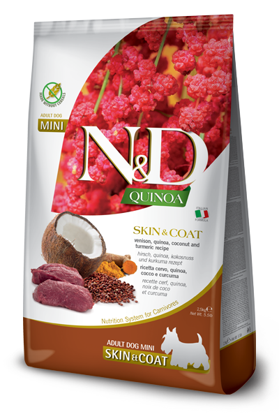 Farmina - Quinoa Skin & Coat Mini - Venison