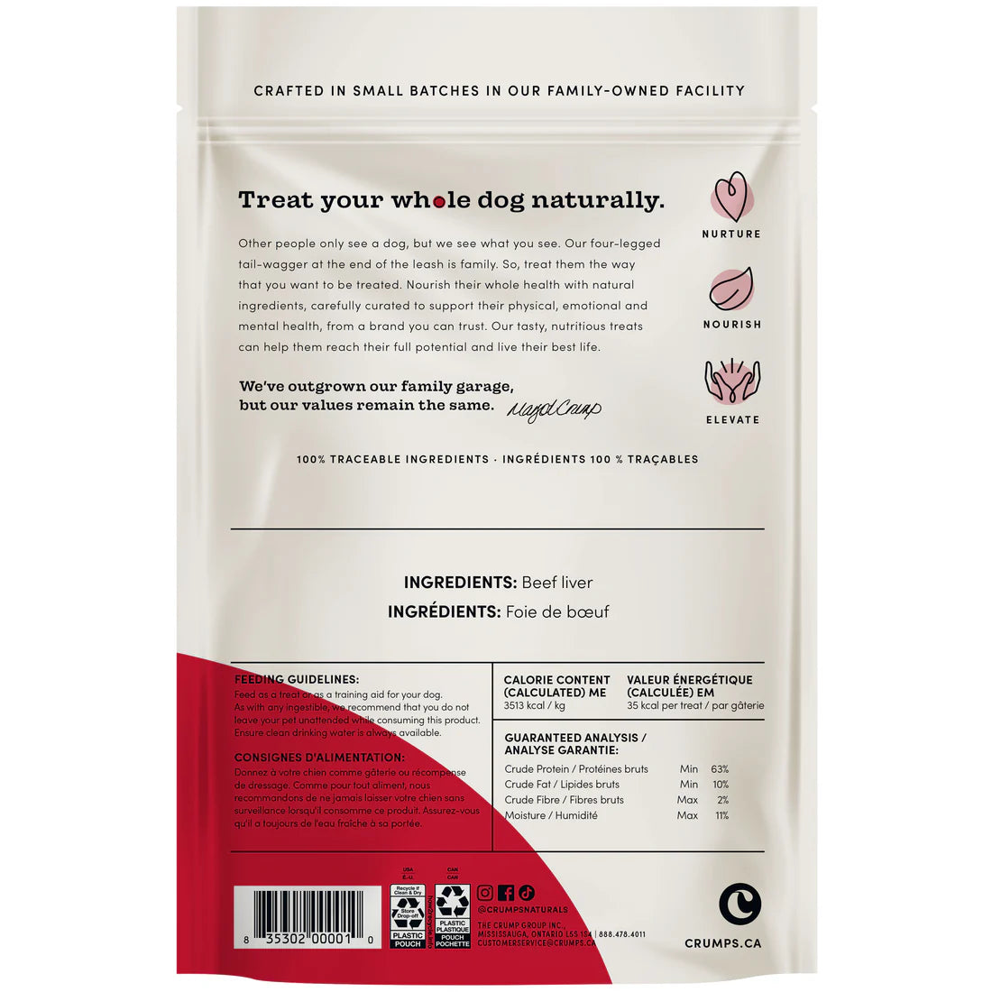 Crumps’ Naturals - Traditional Liver Fillets