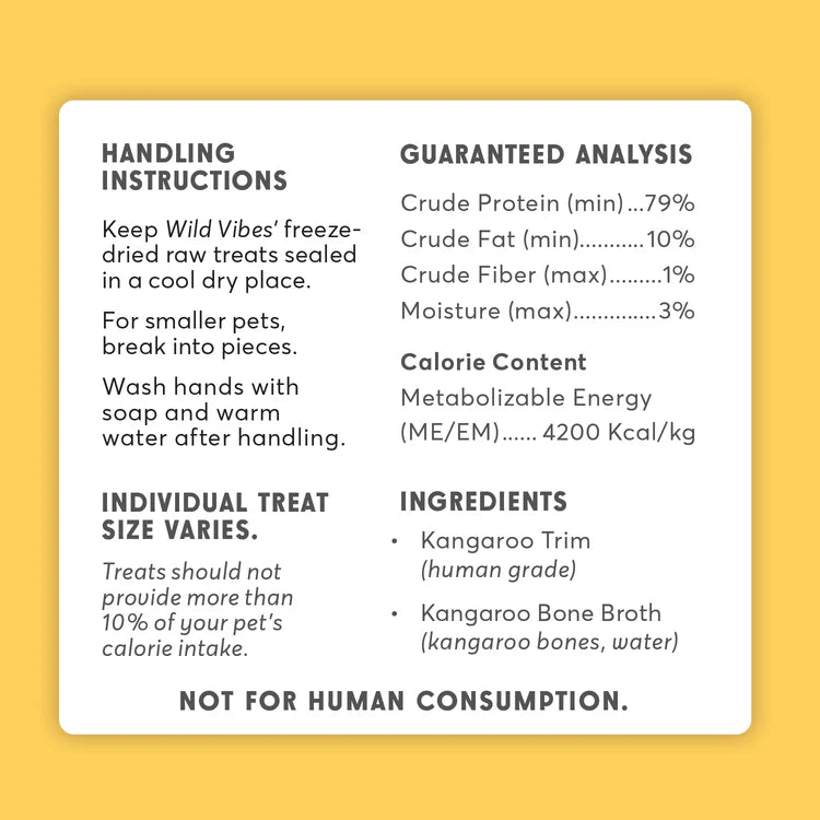 Wild Vibes - Kangaroo and Bone Broth