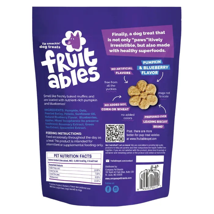 Fruitables - Skinny Minis - Pumpkin & Blueberry