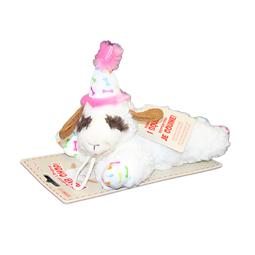 Multipet - Lamb Chop with Birthday Hat