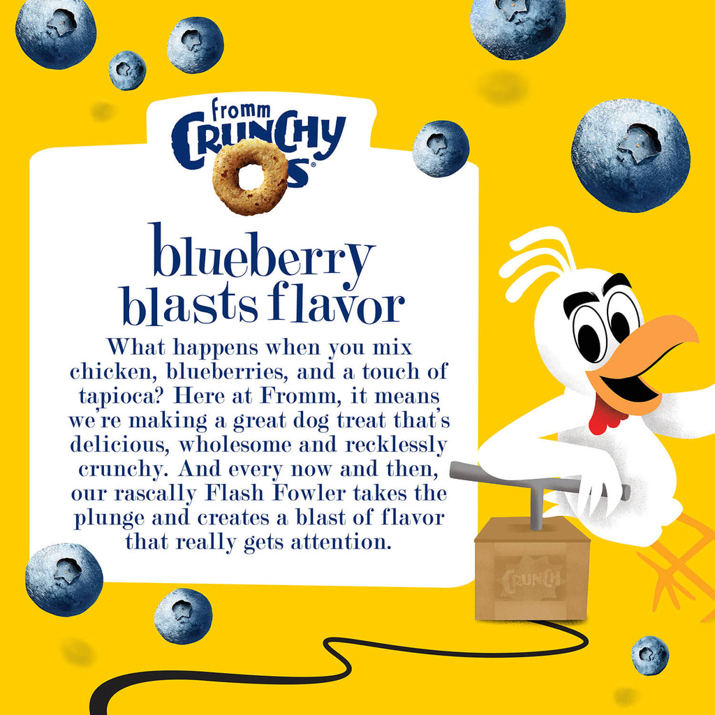 Fromm - Crunchy Os - Blueberry Blasts